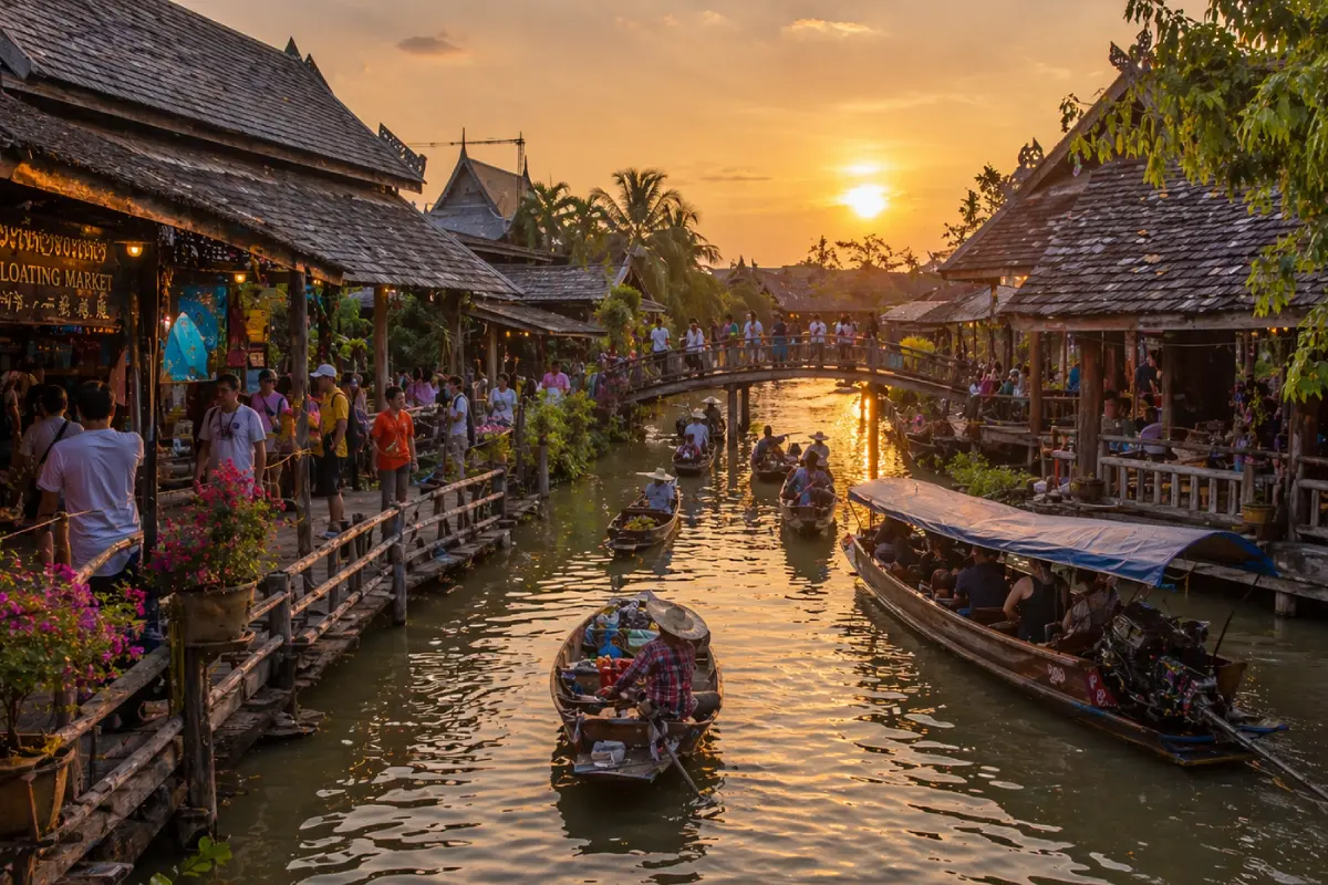 Mehr über den Artikel erfahren Is Pattaya Floating Market Worth It in 2026? Full Review
