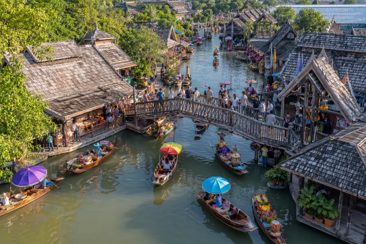 Mehr über den Artikel erfahren Pattaya Floating Market Review: Shopping, Food, and Experience Explained