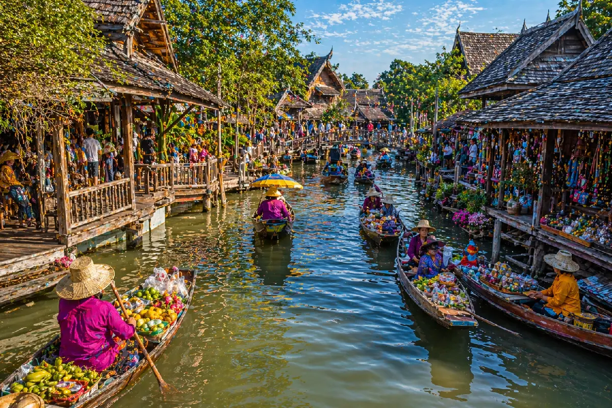 Mehr über den Artikel erfahren Pattaya Floating Market Ticket Guide: Best Options for Every Budget