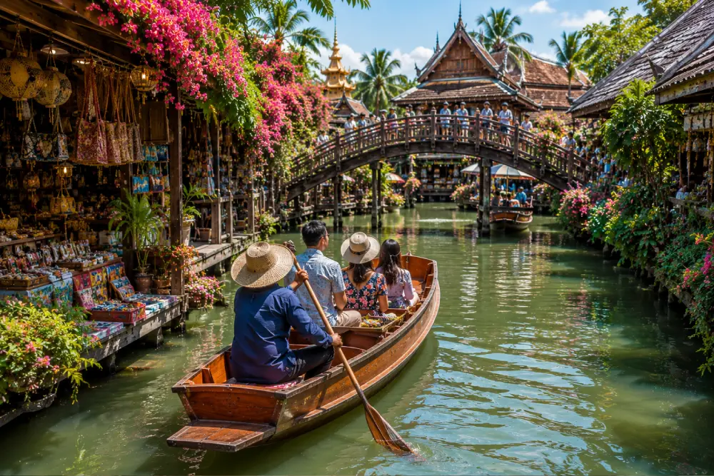 2. Best Value Option: Entrance Ticket + One Way Rowing Boat
