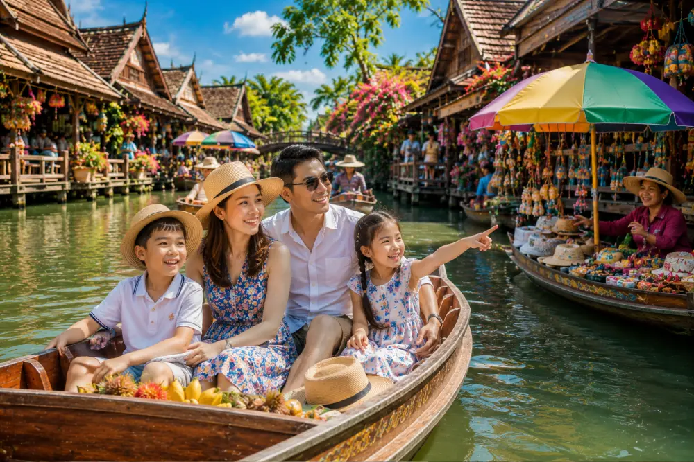 Best Pattaya Floating Market Experience for Families