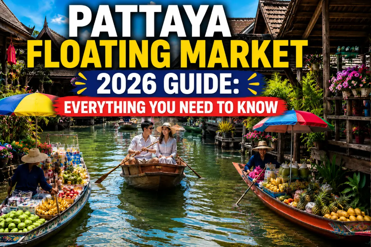 Leia mais sobre o artigo Pattaya Floating Market 2026 Guide: Everything You Need to Know