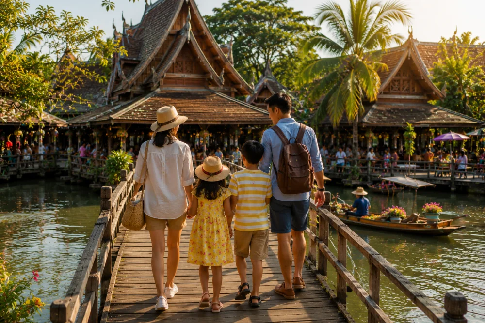 What Can Kids Enjoy at Pattaya Floating Market?