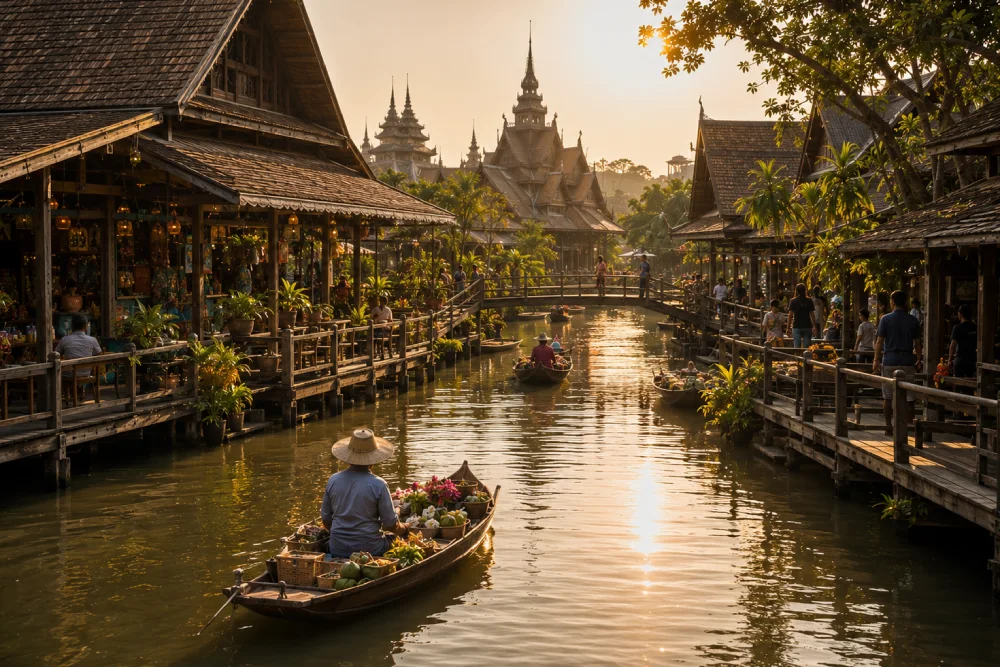 Por que visitar o Mercado Flutuante de Pattaya?