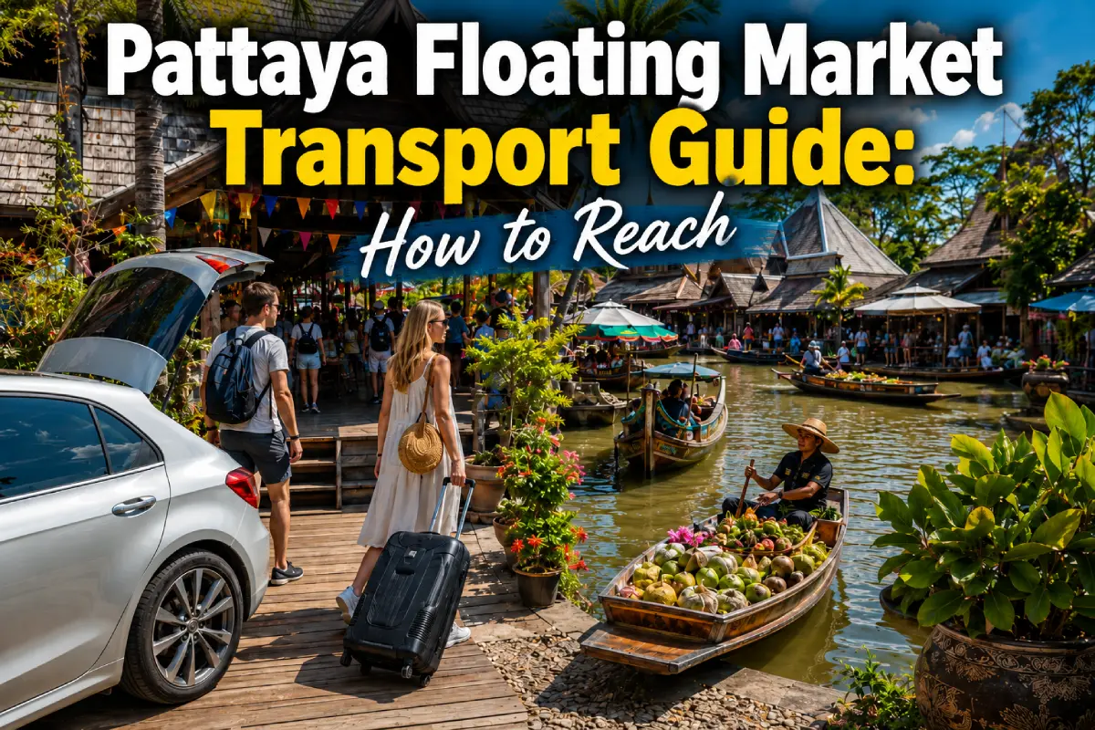 Lire la suite à propos de l’article Pattaya Floating Market Transport Guide: How to Reach