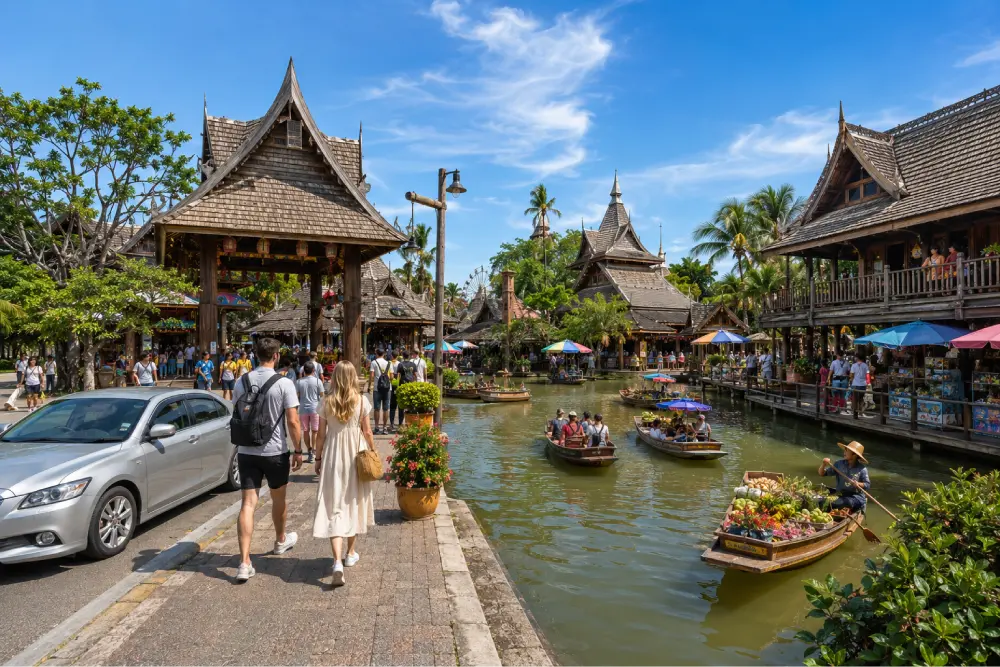 Where Is Pattaya Floating Market Located?