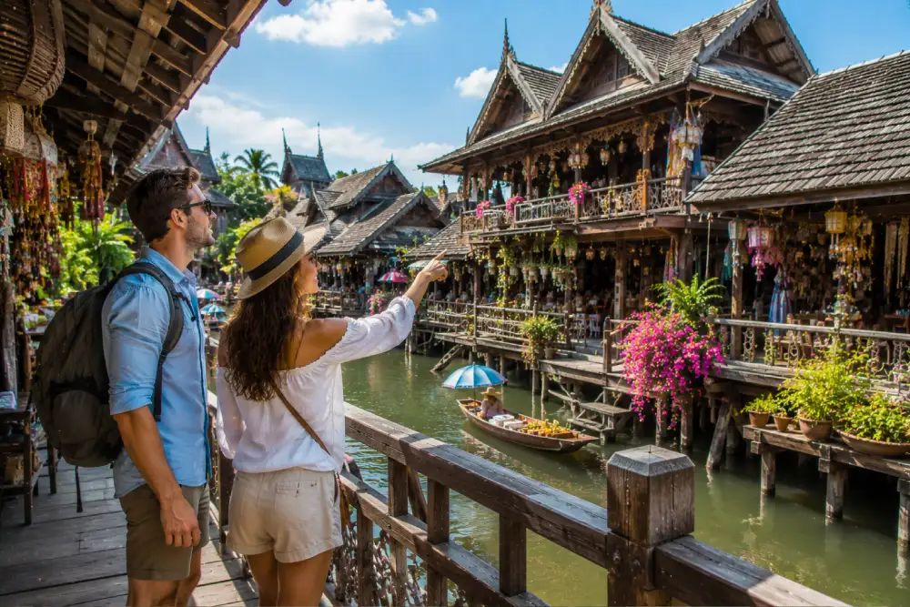 Traditional Thai-Style Buildings